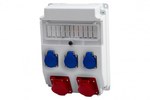 Rozdzielnica CAJA 11M - gniazda 2x32A 5p, 3x230V